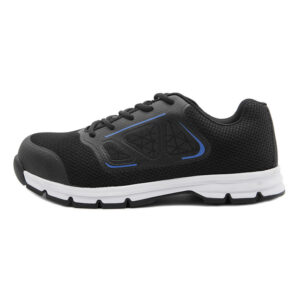 MKsafety® - MK1115 - Black light weight soft elasticity steel cap sneakers-1