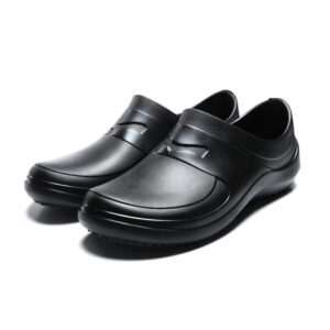 MKsafety® - MK1302 - Light comfortable black non slip shoes for food industry-2
