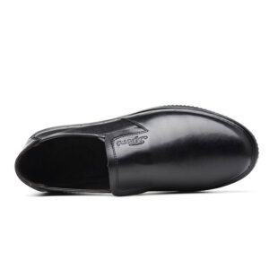 MKsafety® - MK1331 - Black waterproof and oilproof leather non slip cook shoes-2