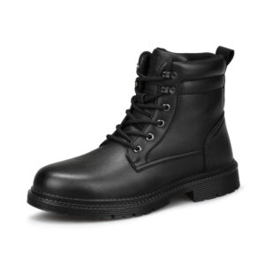 MKsafety® - MK0340 - Black waterproof classic leather martin work boots