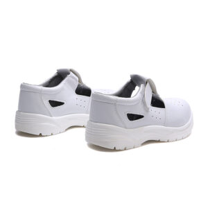 MKsafety® - MK0701 - White sandals style breathable anti static footwear-4
