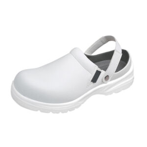MKsafety® - MK0712 - White comfortable leather ESD pull on safety shoes-4