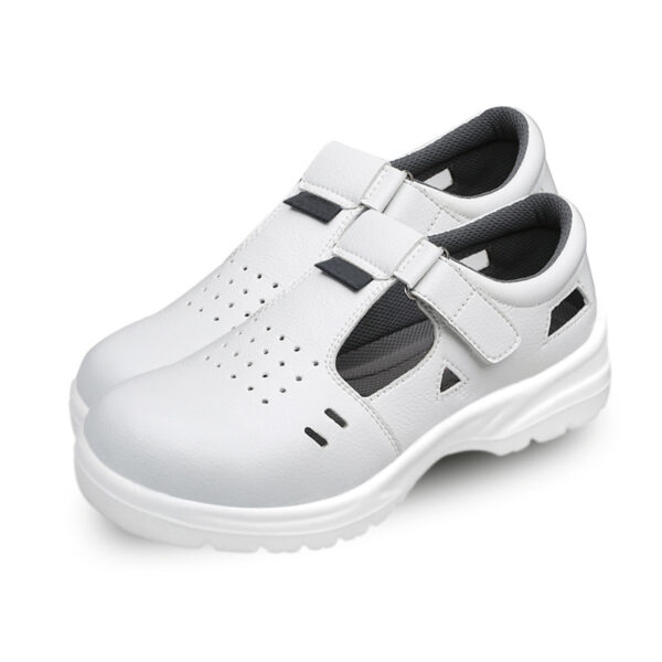 MKsafety® - MK0713 - White breathable comfortable non slip anti static sandals-1