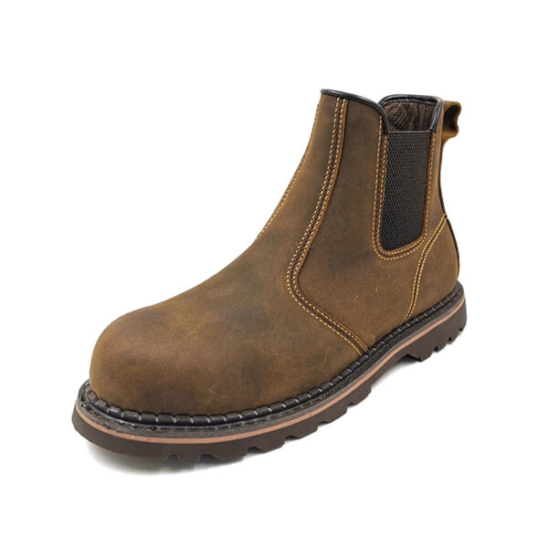 MKsafety® - MK0352 - Goodyear welt non slip men's pull on work boots