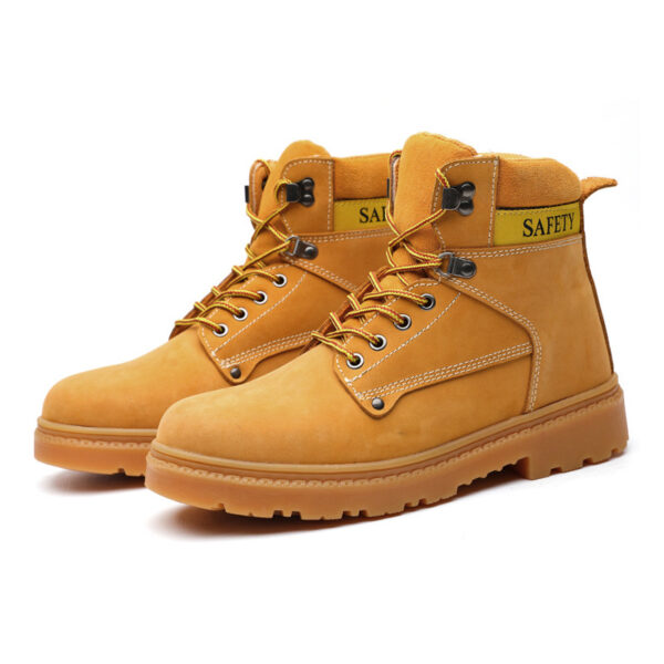 MKsafety® - MK0412 - Mid top fashionable style steel toe cap tooling boots-3