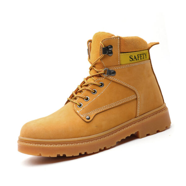 MKsafety® - MK0412 - Mid top fashionable style steel toe cap tooling boots