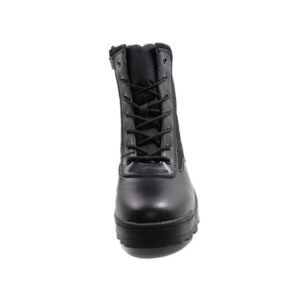 MKsafety® - MK0502 - High top side zip design black military work boots-3